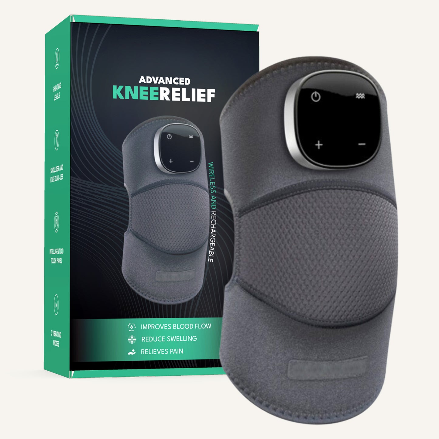 3-in-1 Knee Massager - Get Relief In Just 15 Minutes A Day!