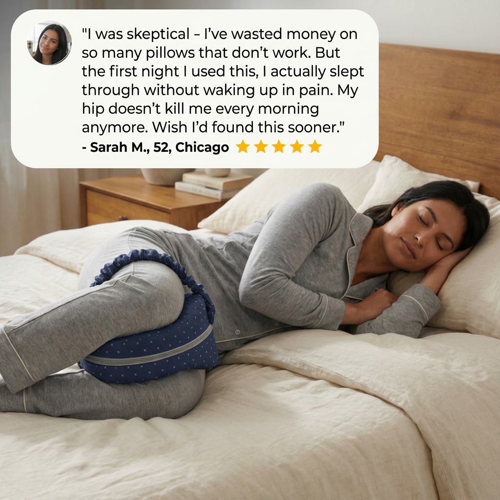 Knee Alignment Pillow | Relieves Hips, Back & Sciatica