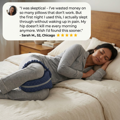 Knee Alignment Pillow | Relieves Hips, Back & Sciatica