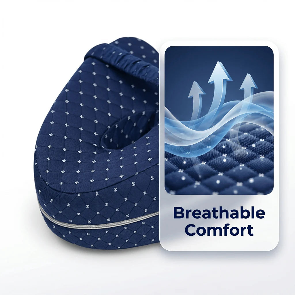 Knee Alignment Pillow | Relieves Hips, Back & Sciatica