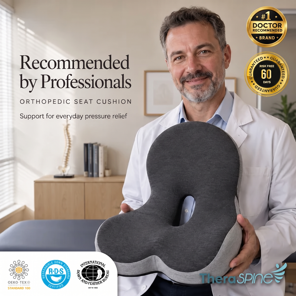 TheraSpine™ | Orthopedic Cushion