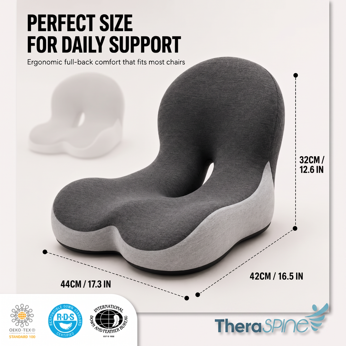 TheraSpine™ | Orthopedic Cushion