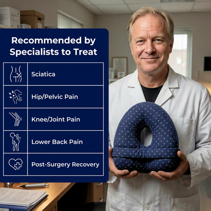 Knee Alignment Pillow | Relieves Hips, Back & Sciatica